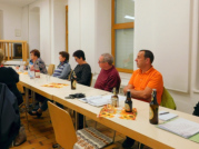 Ortsvorsteher Berthold Krieg (re.)