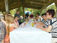 Im Schatten sitzt es sich ganz angenehm