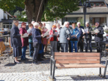 Der Gemischte Chor Starzeln präsentierte einige Lieder aus der "launigen Forelle"